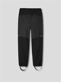 NAME IT Softshell Bukser Alfa Sort